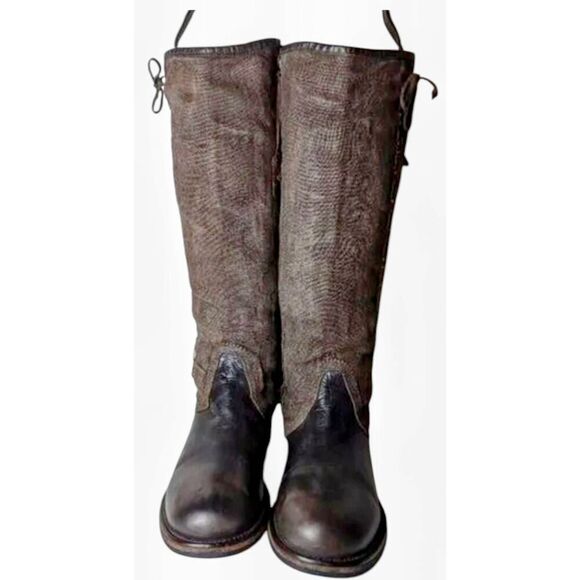 BERNARDO Knee High Work Boot Size 9B - Picture 4 of 9